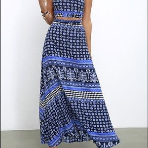 Lulu's long summer skirt